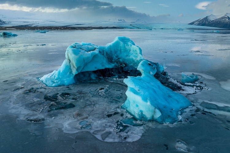 Teilnehmer innen Galerie Island Polarlicht Jökulsarlon 2023